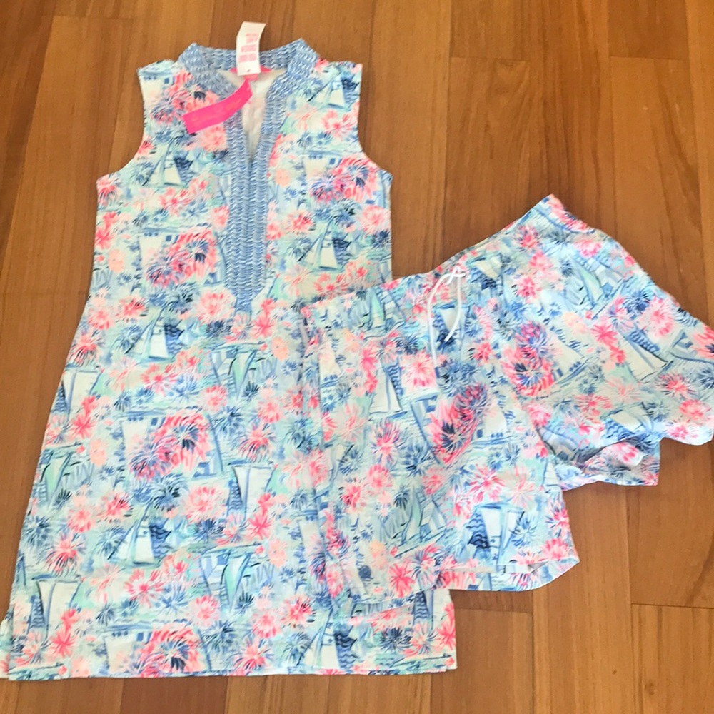SOLD - LP Larsen Shift Dress - M & men’s short L